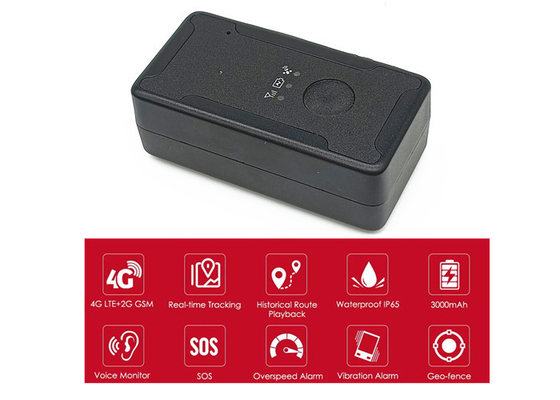 Mini Magnetic GPS Tracker 3000mAh 4G Anti Theft Asset System Tracking Location